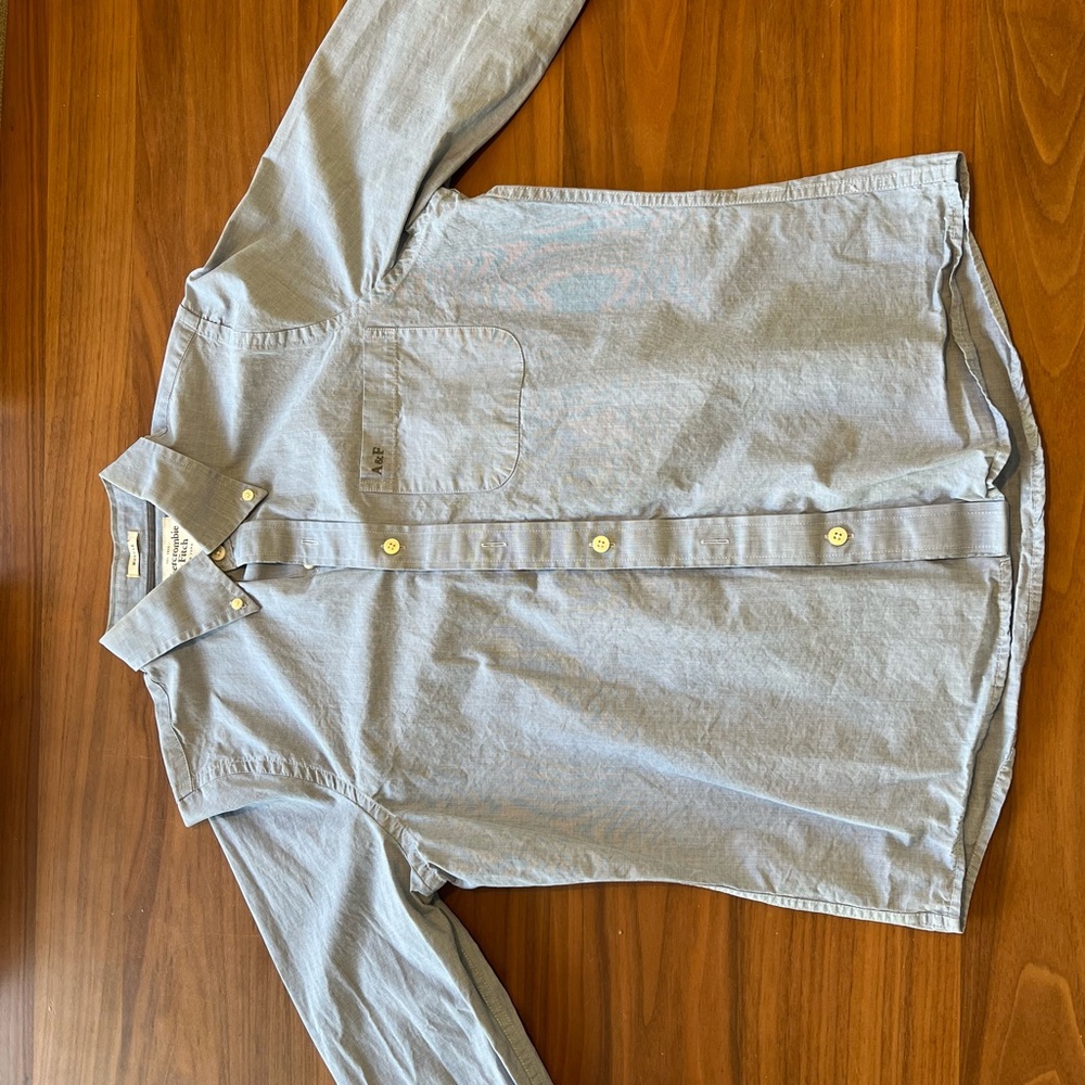 Light Blue Button-Up Shirt